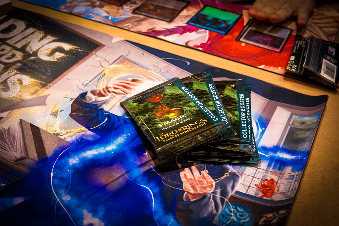 Players participating in a Collector Prerelease event